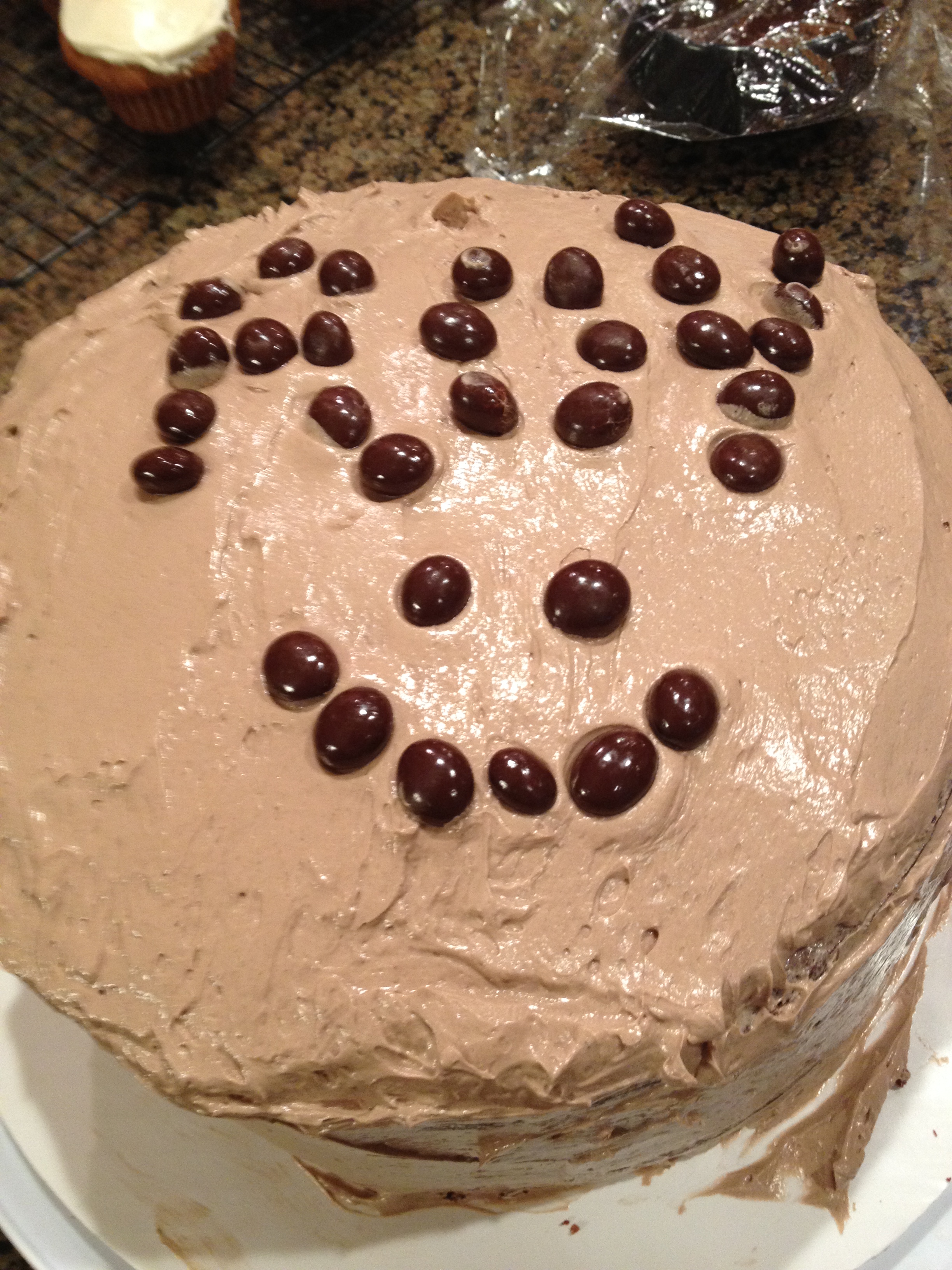The Cake I Made My Husband (Triple Layer Chocolate Espresso)